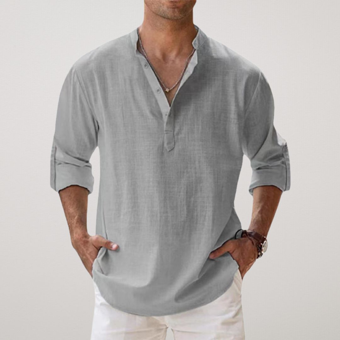 Fashionmoment® | Atmungsaktives Leinenhemd