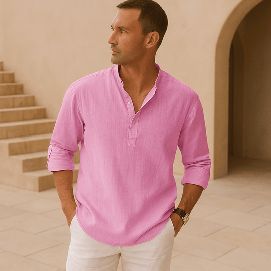 Fashionmoment® | Atmungsaktives Leinenhemd