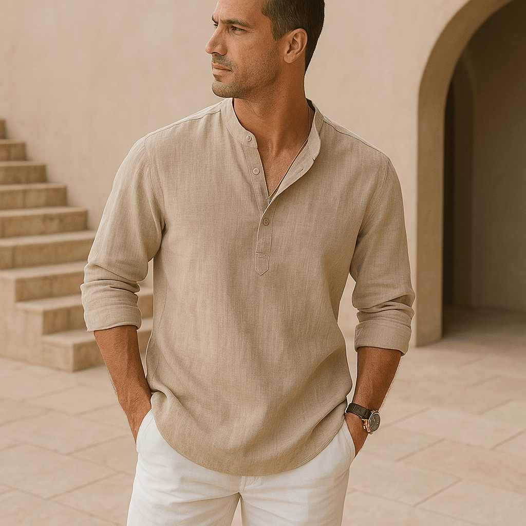 Fashionmoment® | Atmungsaktives Leinenhemd