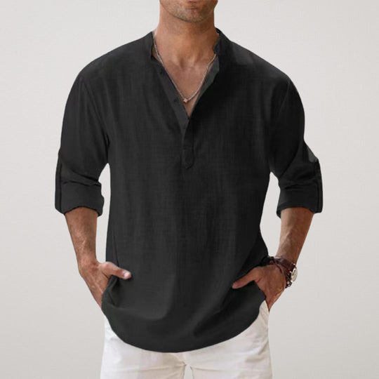 Fashionmoment® | Atmungsaktives Leinenhemd