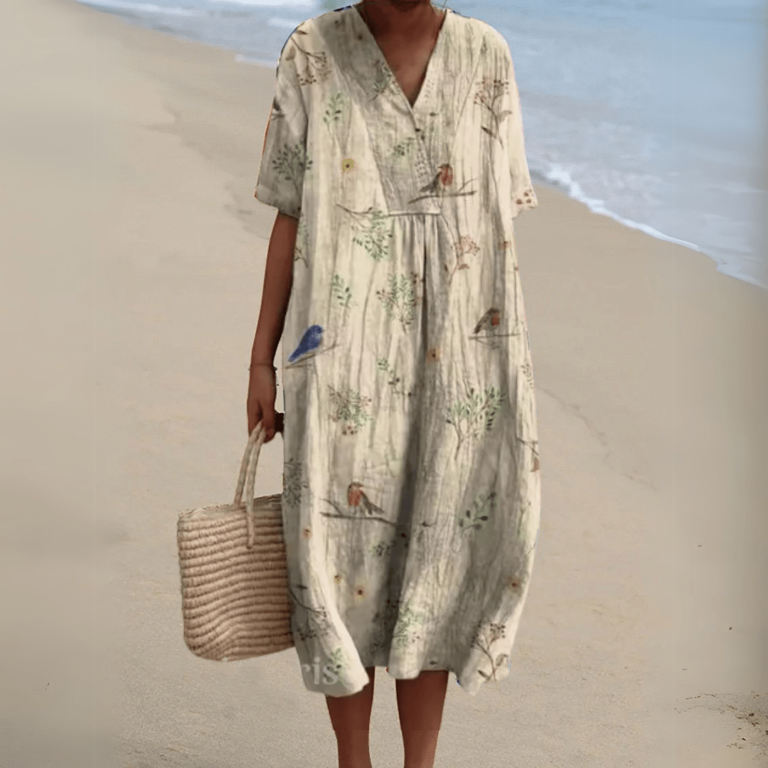 Fashionmoment™ | Robe fleurie élégante 