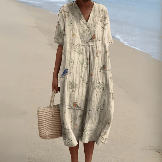 Fashionmoment™ | Robe fleurie élégante 