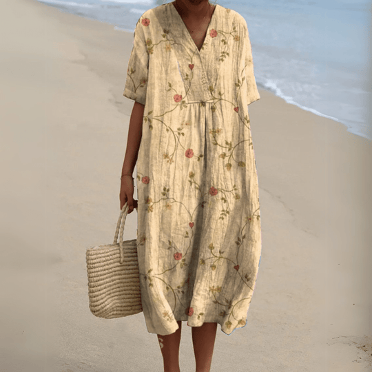 Fashionmoment™ | Robe fleurie élégante 