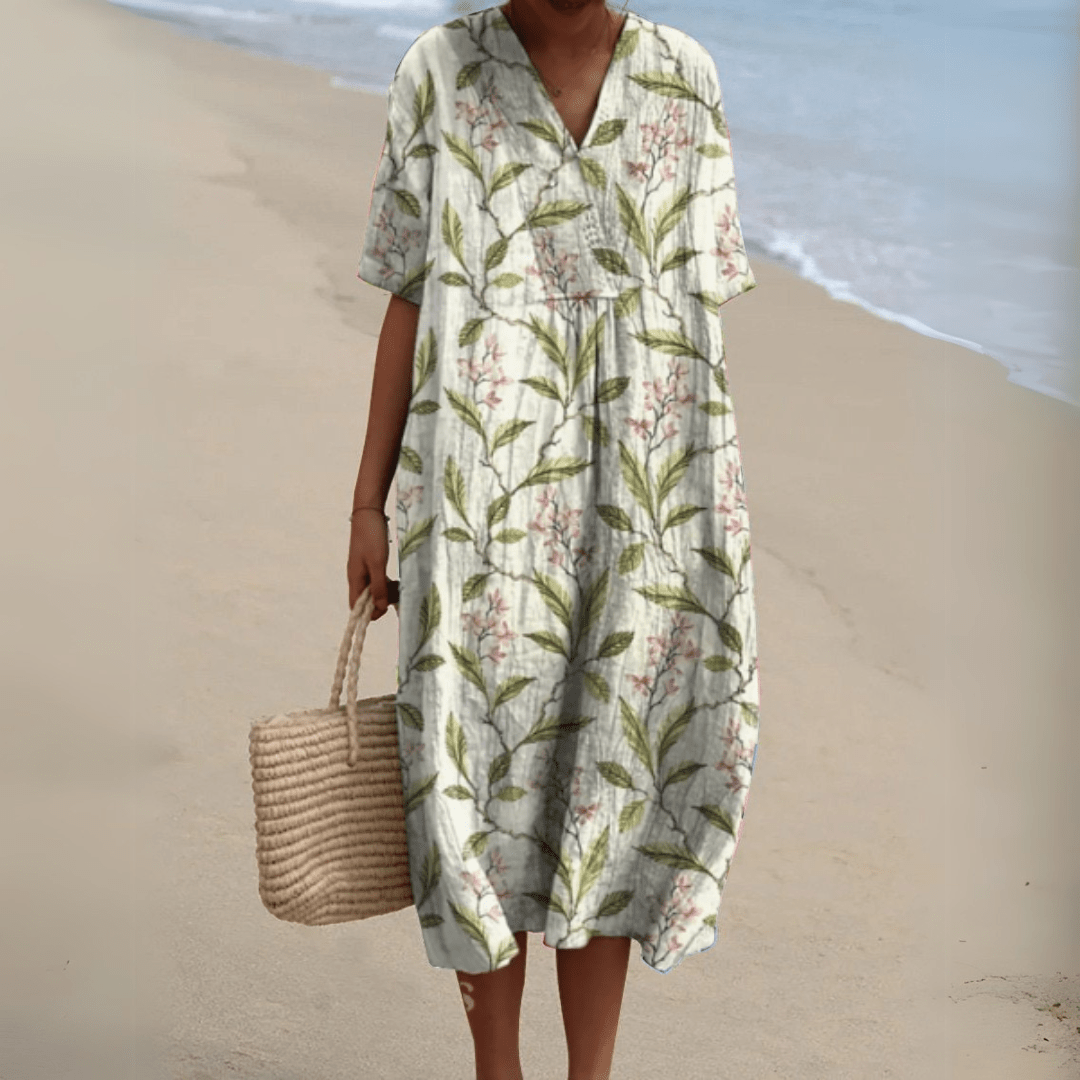 Fashionmoment™ | Robe fleurie élégante 
