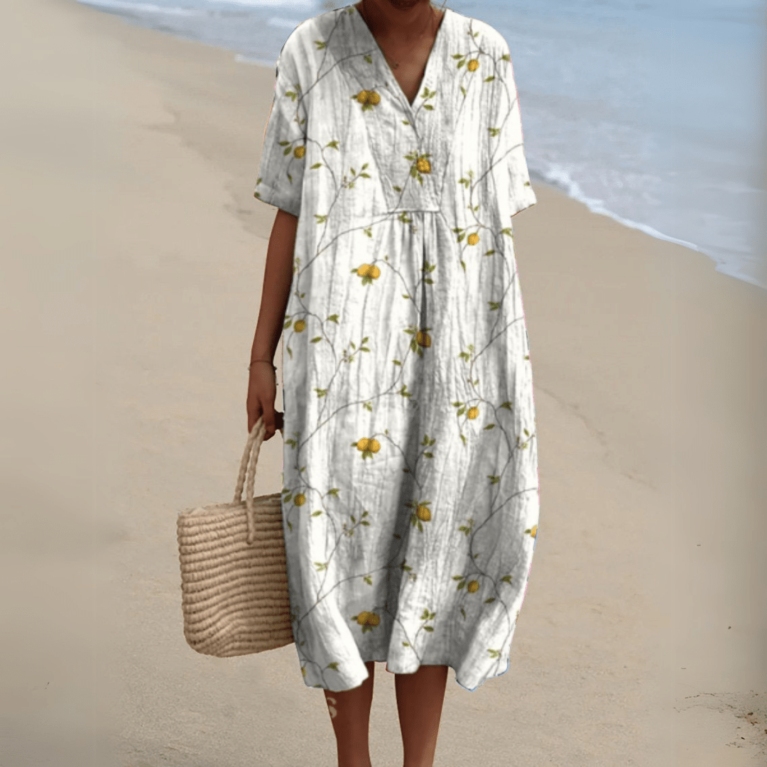 Fashionmoment™ | Robe fleurie élégante 