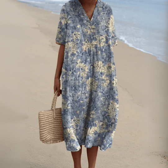 Fashionmoment™ | Robe fleurie élégante 