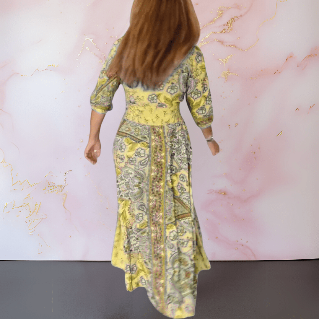 Fashionmoment ™ | Robe d'été élégante à col en V