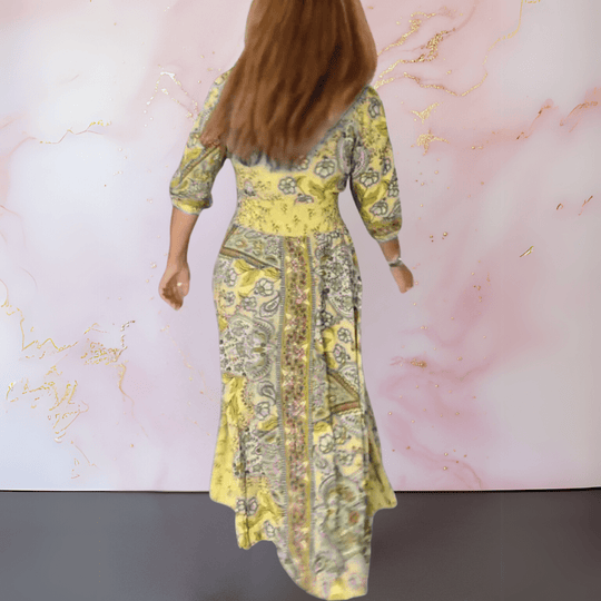 Fashionmoment ™ | Robe d'été élégante à col en V