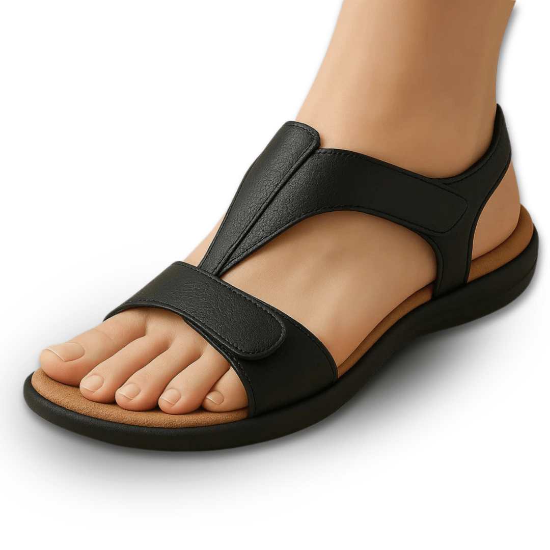 Fashionmoment® Elize | Sandales orthopédiques en cuir de haute qualité