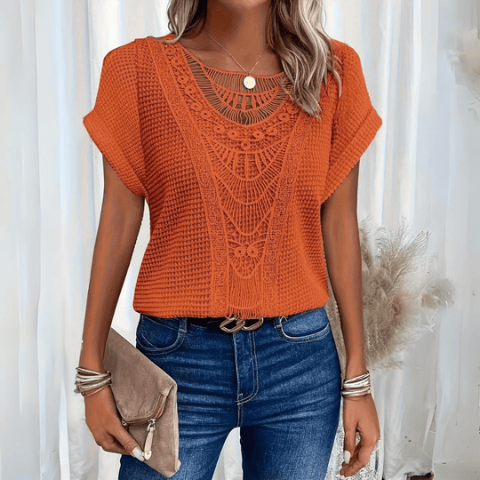 Fashionmoment® Karin | Chemisier élégant style Ibiza