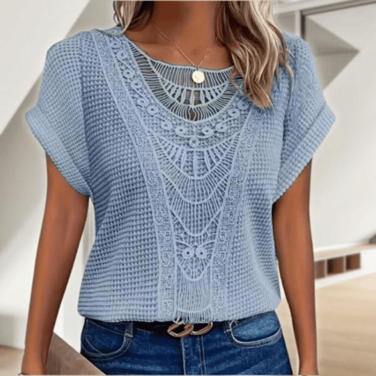 Fashionmoment® Karin | Chemisier élégant style Ibiza