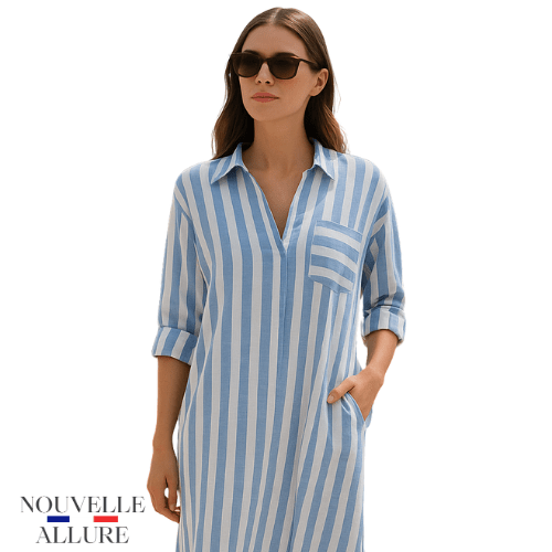 Robe « Joyce » Fashionmoment® – Rayures. Style. Confiance. 