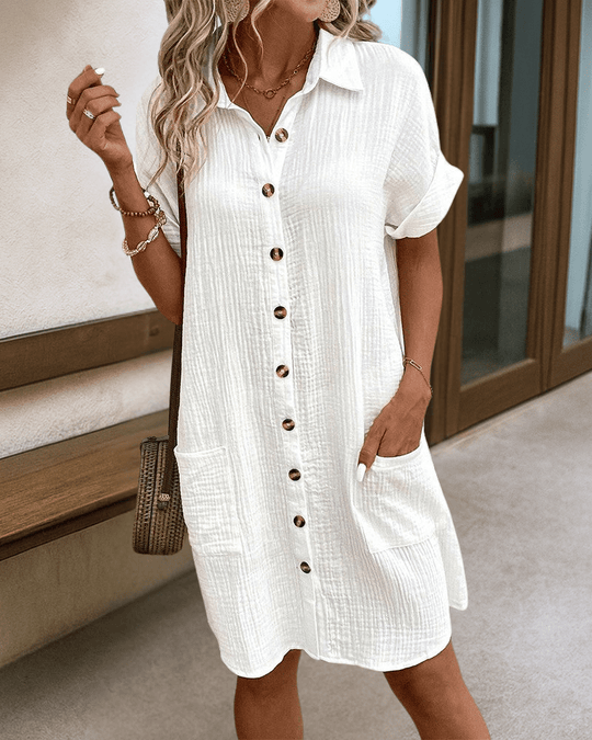 Robe « Melissa » de Fashionmoment® – Légère. Décontractée. Prête pour l'été.