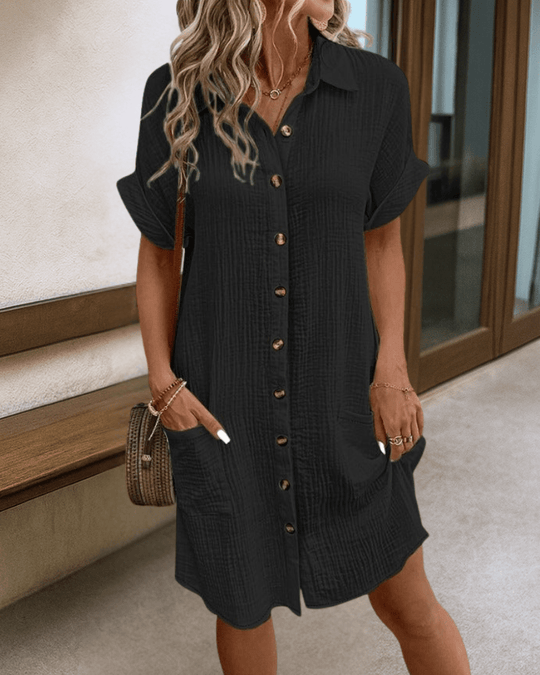 Robe « Melissa » de Fashionmoment® – Légère. Décontractée. Prête pour l'été.