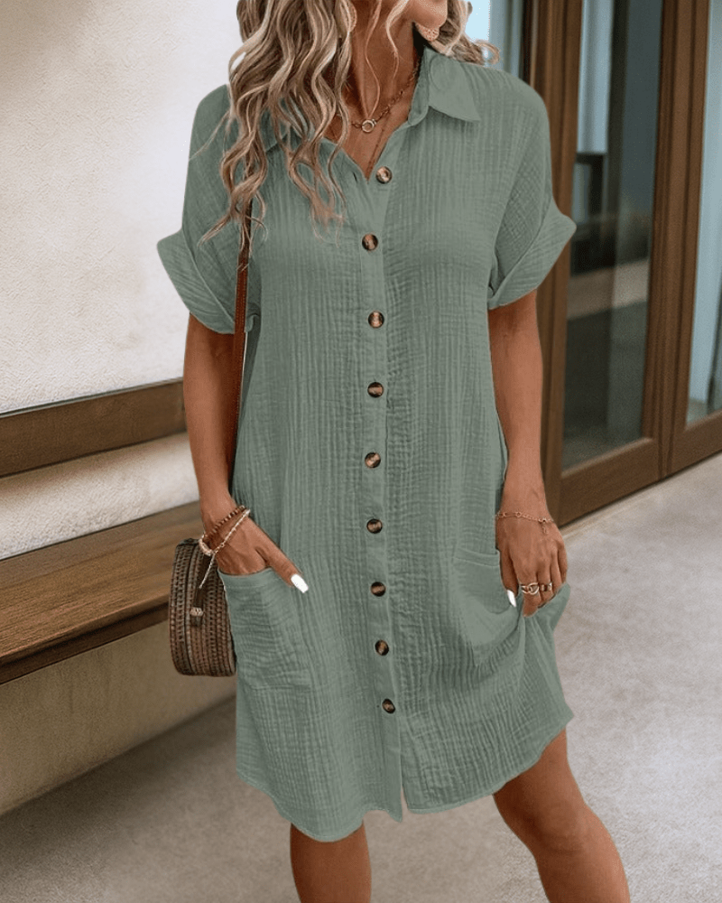 Robe « Melissa » de Fashionmoment® – Légère. Décontractée. Prête pour l'été.