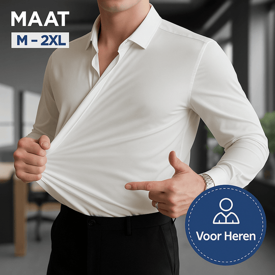 Fashionmoment® | Knitterfreies Stretchhemd für Herren