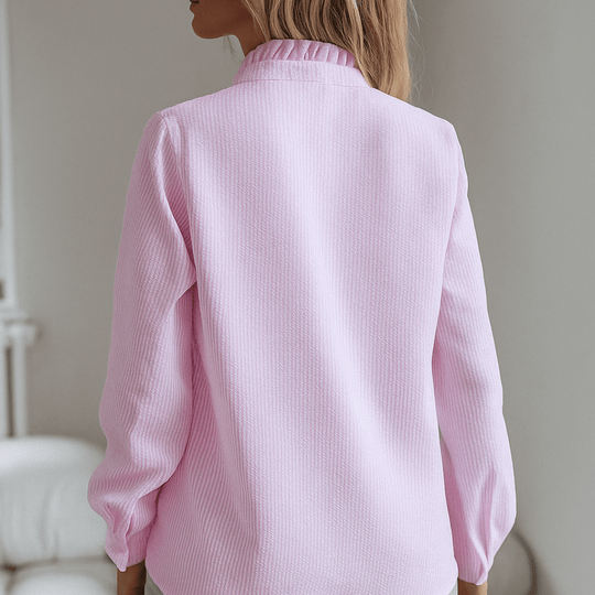 Fashionmoment® Laura | Luxuriöse Bluse mit Fransen