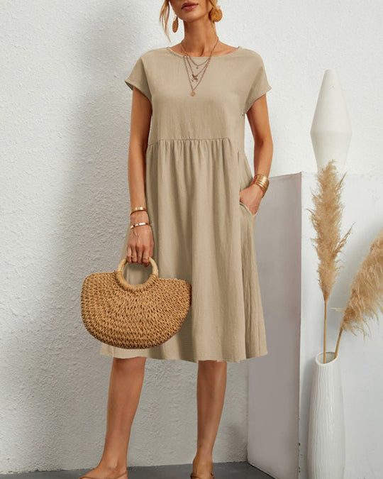 Fashionmoment® | Robe ample à encolure ronde