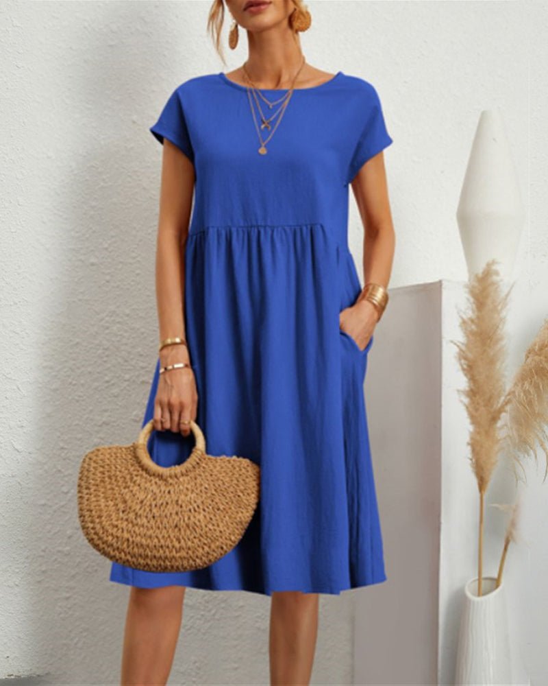 Fashionmoment® | Robe ample à encolure ronde