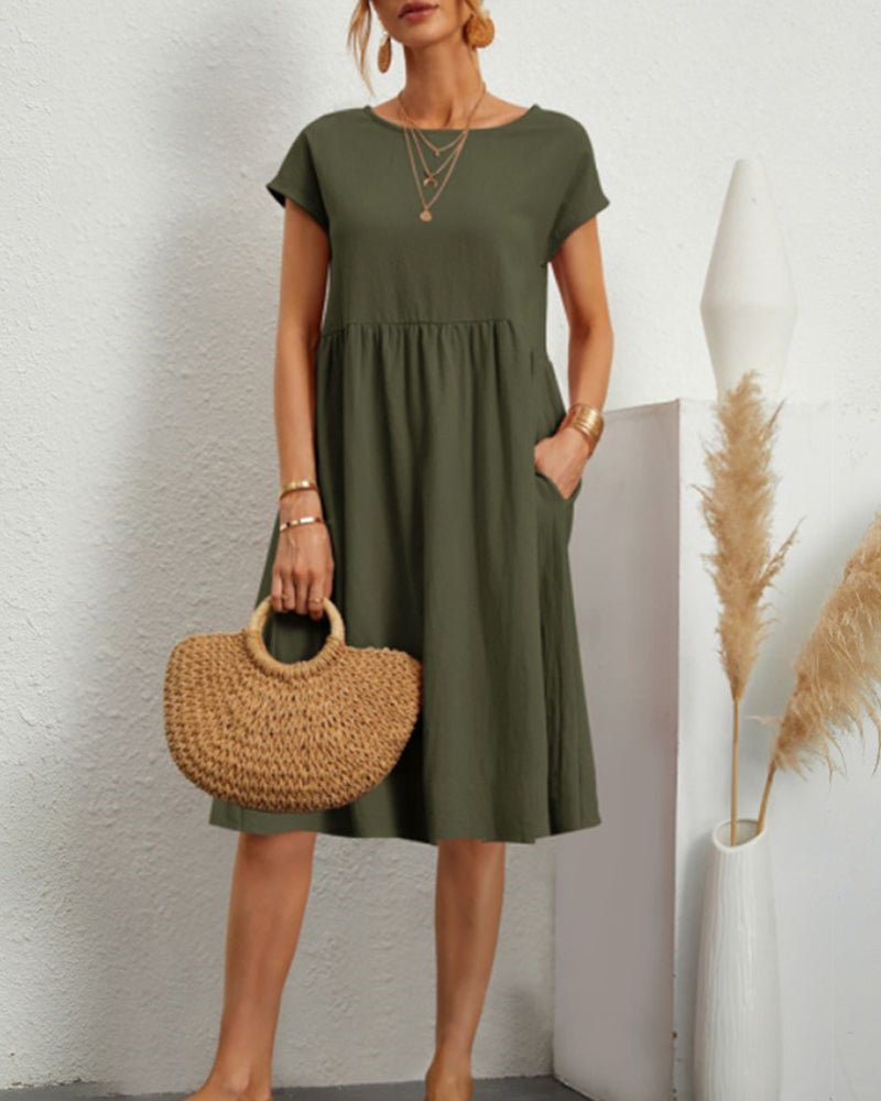 Fashionmoment® | Robe ample à encolure ronde