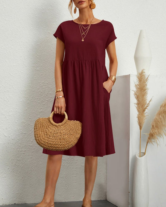 Fashionmoment® | Robe ample à encolure ronde