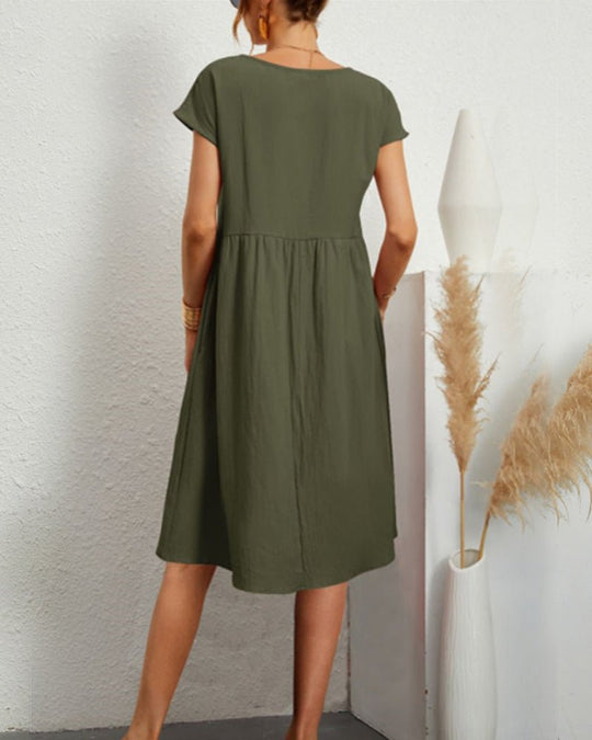 Fashionmoment® | Robe ample à encolure ronde