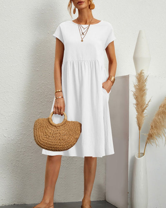 Fashionmoment® | Robe ample à encolure ronde