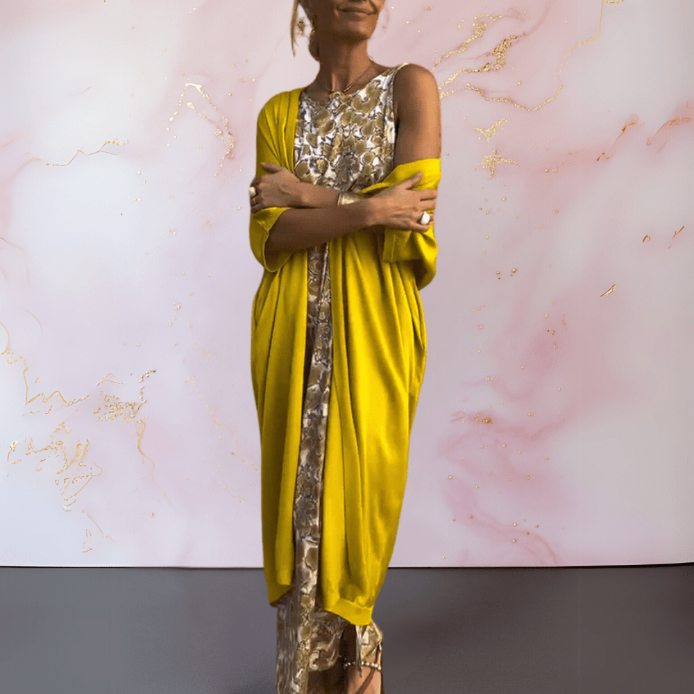 Fashionmoment® Melanie | Robe élégante avec veste