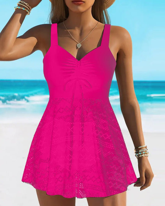 Fashionmoment® | Premium Spitzenhalter Badeanzug