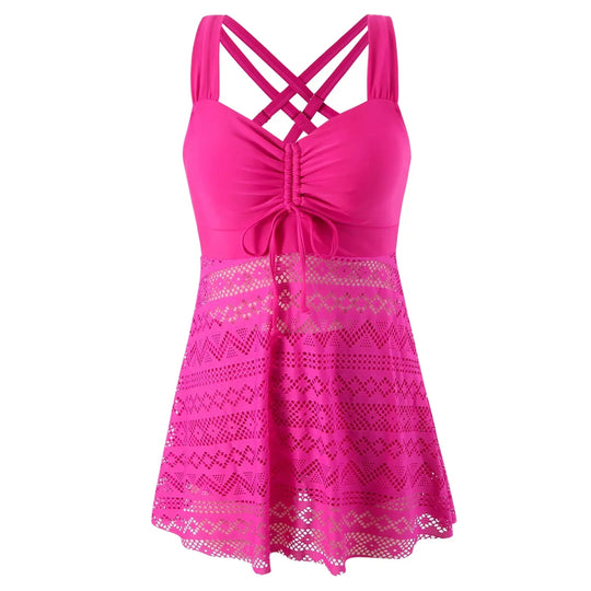 Fashionmoment® | Premium Spitzenhalter Badeanzug