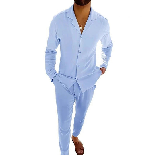 Fashionmoment® | Sommer Leinen Herren Set