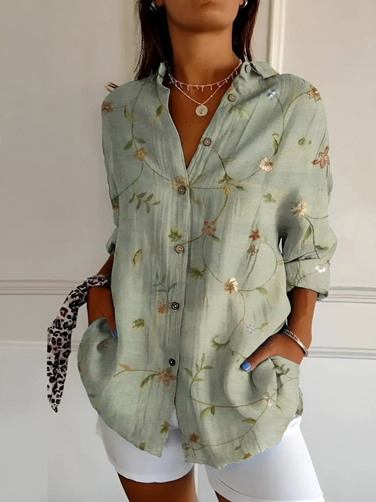 Fashionmoment® | Sommerbluse mit Print