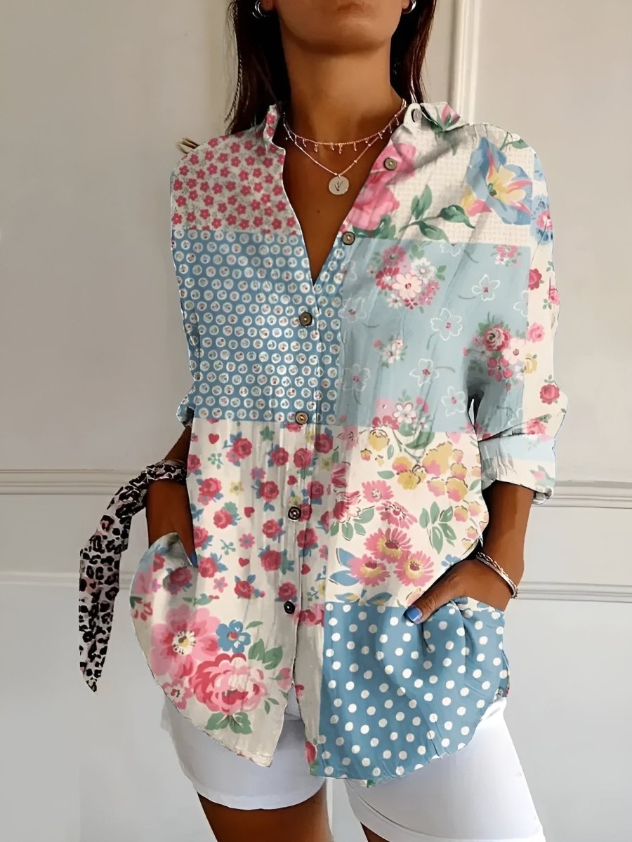 Fashionmoment® | Sommerbluse mit Print