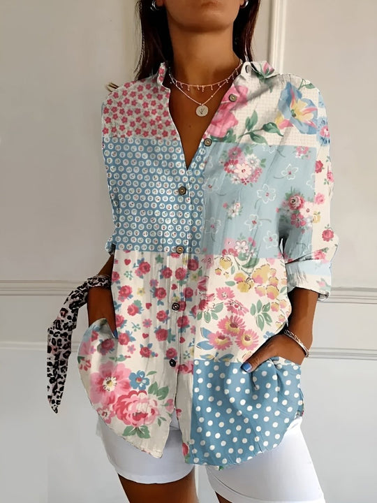 Fashionmoment® | Sommerbluse mit Print