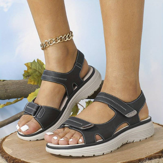 Fashionmoment® Sonja | Sandales orthopédiques en cuir de haute qualité