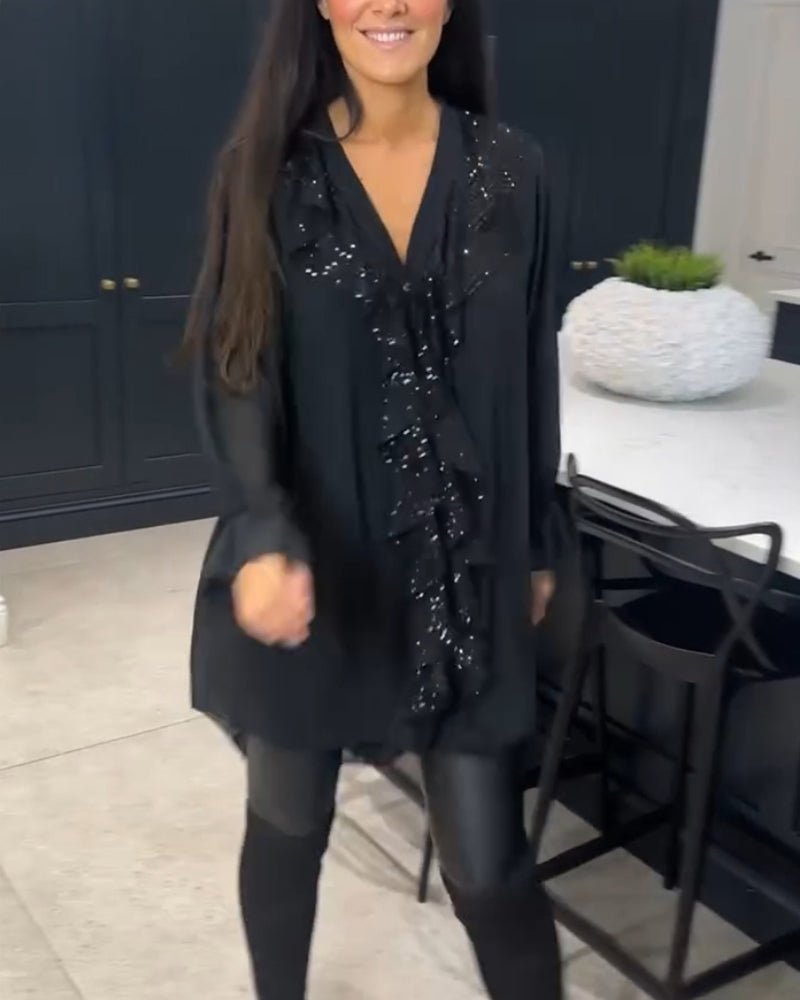 Fashionmoment® | Chemisier élégant à volants