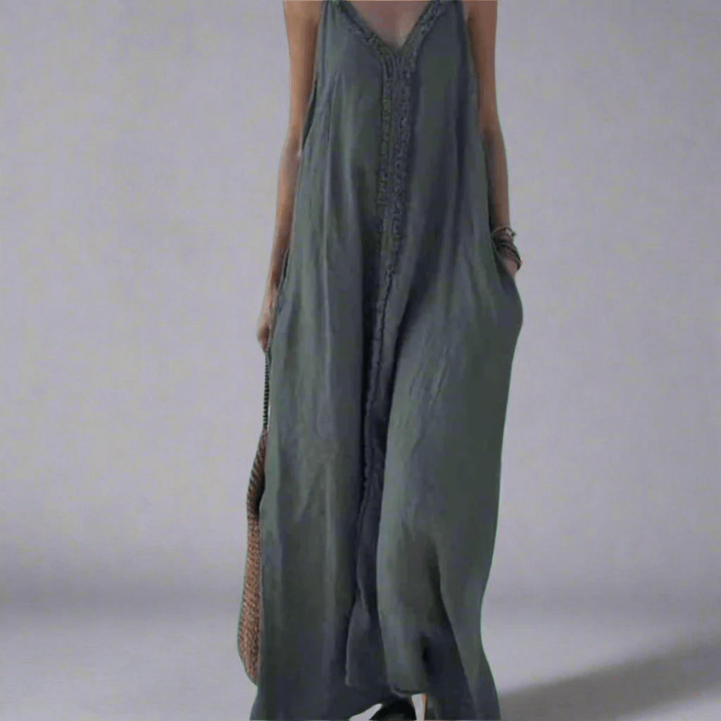 Fralhild | Robe longue bohème élégante