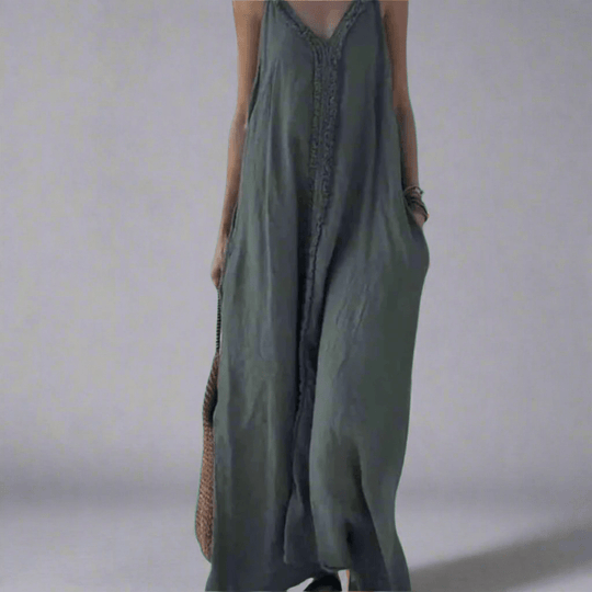 Fralhild | Robe longue bohème élégante