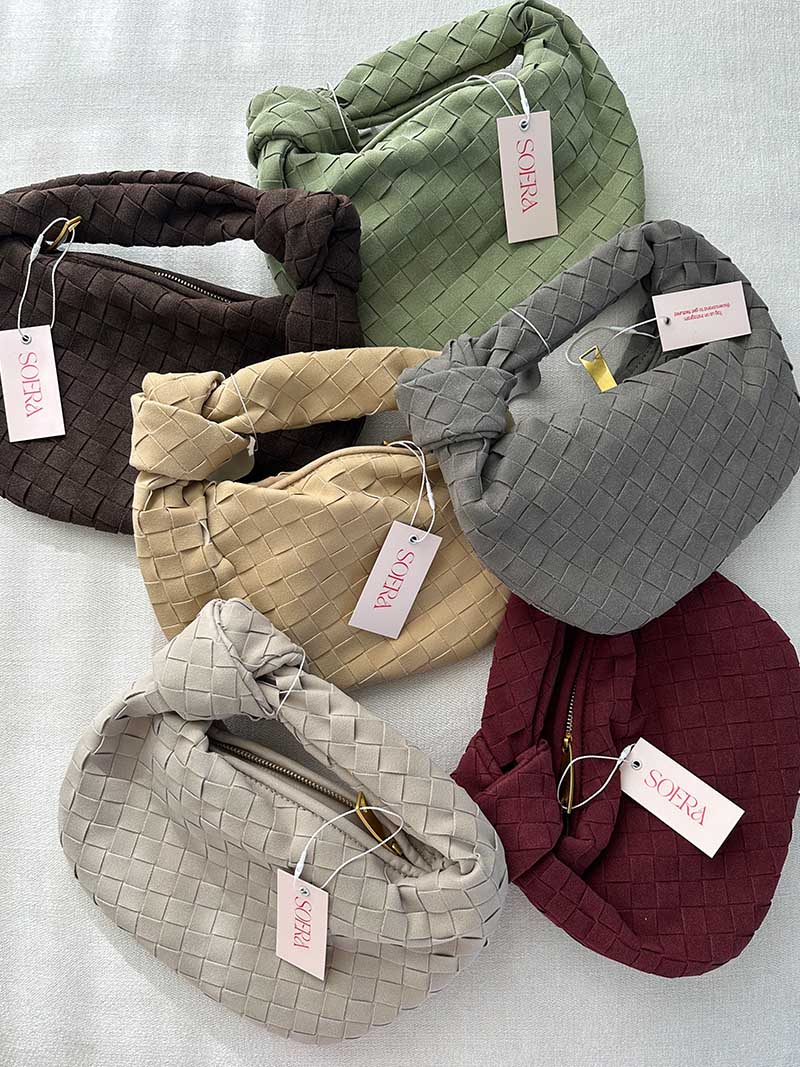 Mini sac tissé