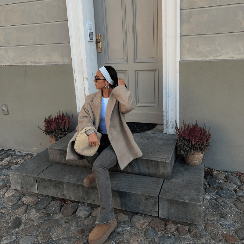 Mini sac tissé
