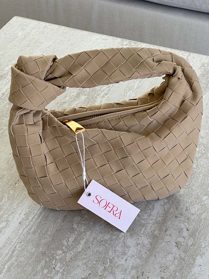 Mini sac tissé
