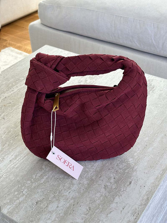 Mini sac tissé