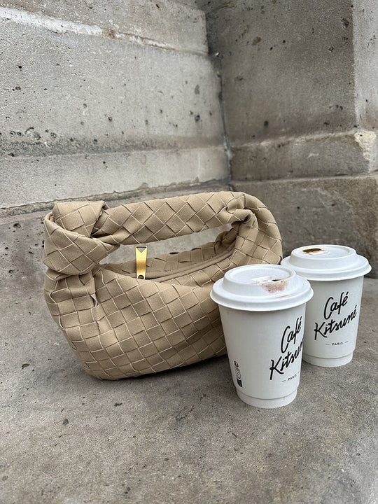 Mini sac tissé
