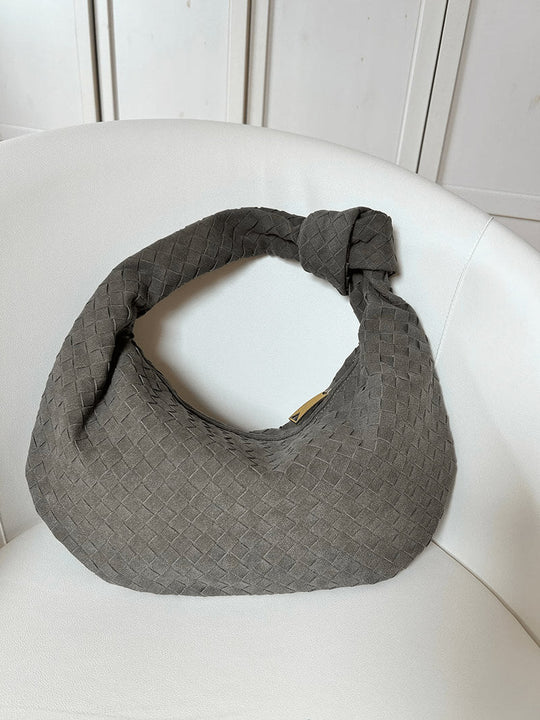 Sac en daim tissé de taille moyenne