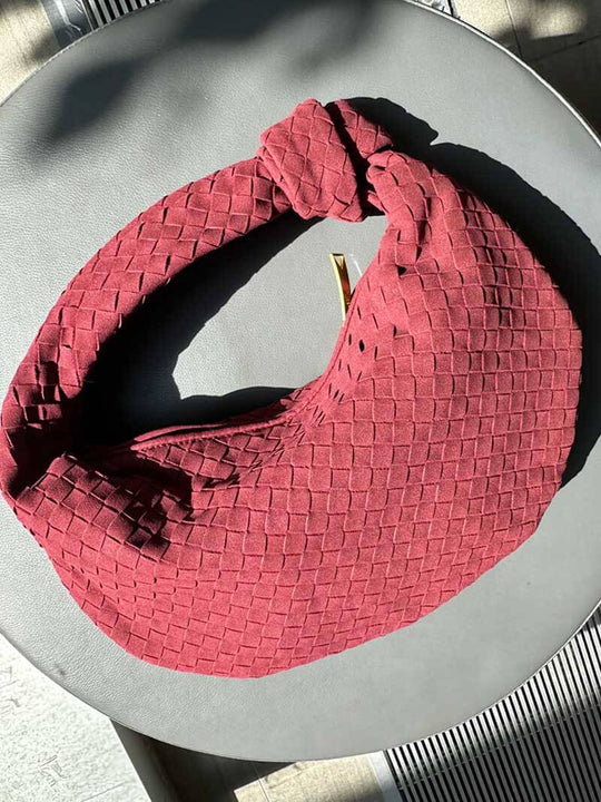 Sac en daim tissé de taille moyenne