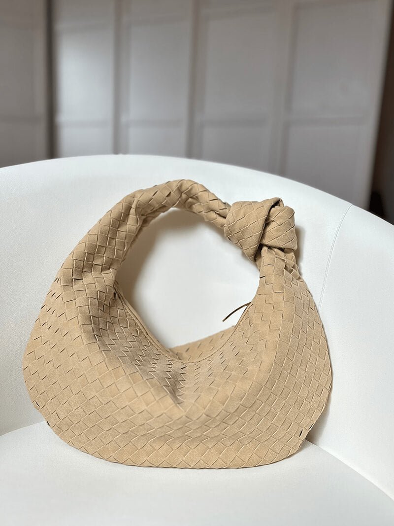 Sac en daim tissé de taille moyenne