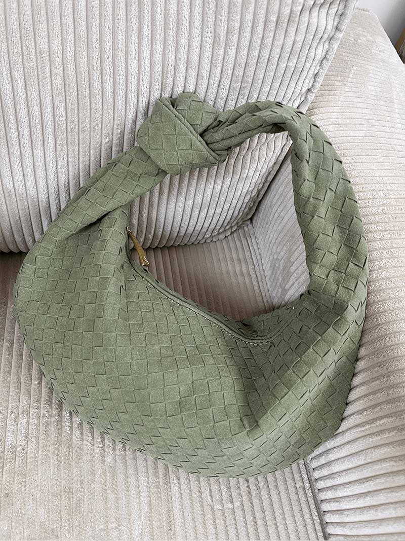 Sac en daim tissé de taille moyenne