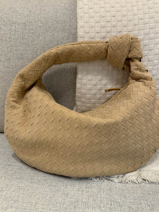 Sac en daim tissé de taille moyenne