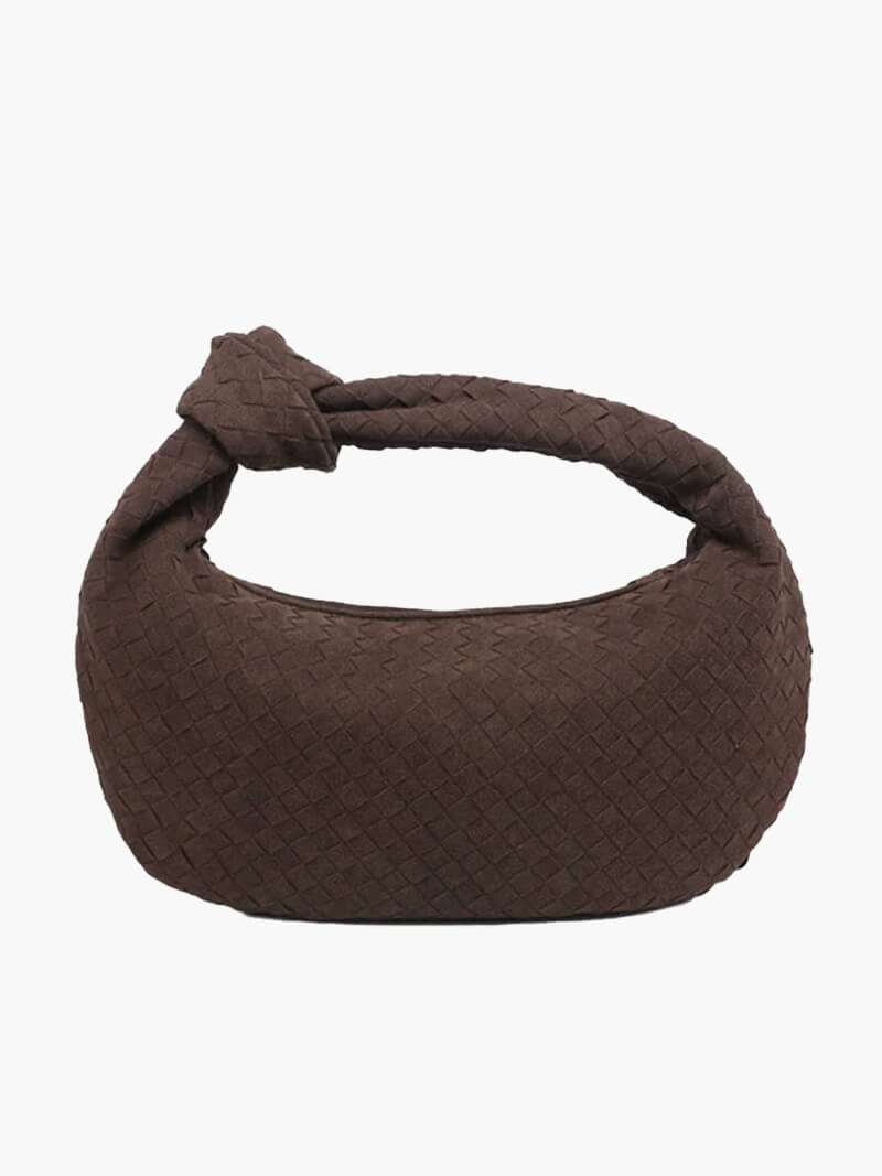 Sac en daim tissé de taille moyenne