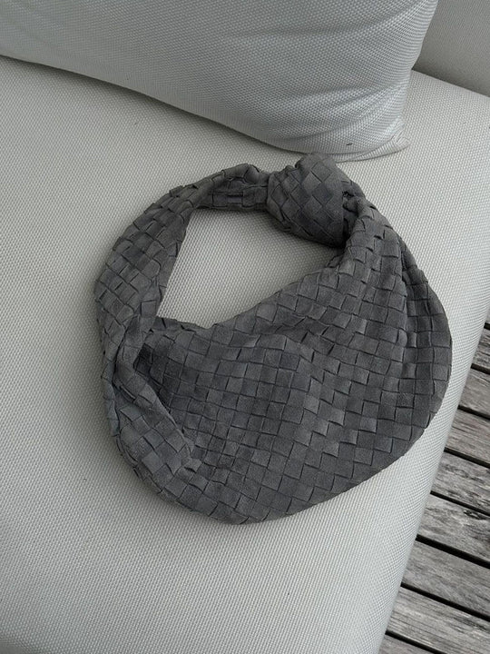 Sac en daim tissé de taille moyenne